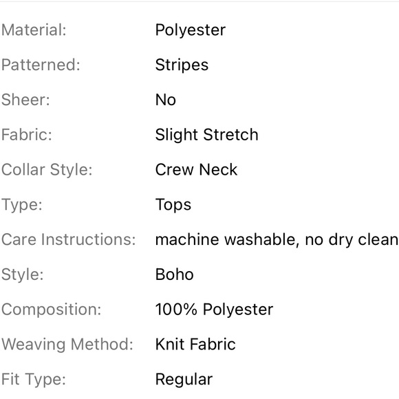 Men's Boho Striped T-Shirt - Breathable, Stretch Polyester, Regular Fit Crew - Picture 5 of 5